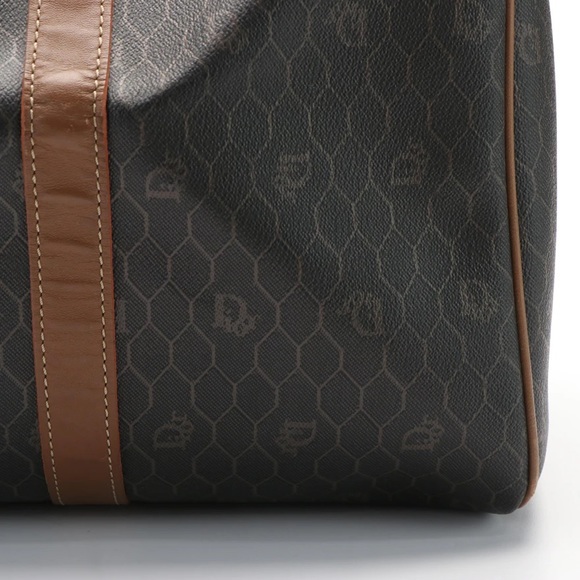 Christian Dior Monogram Honeycomb Canvas Boston Bag - Picture 4 of 10